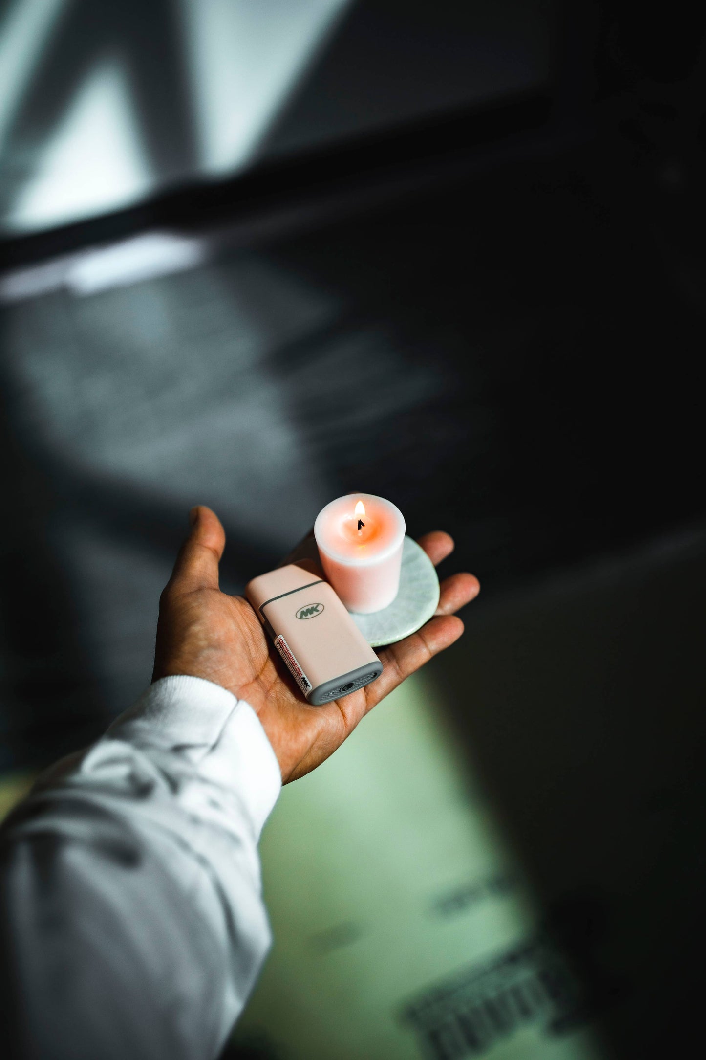 Pastel Torch Flame Pocket Lighter