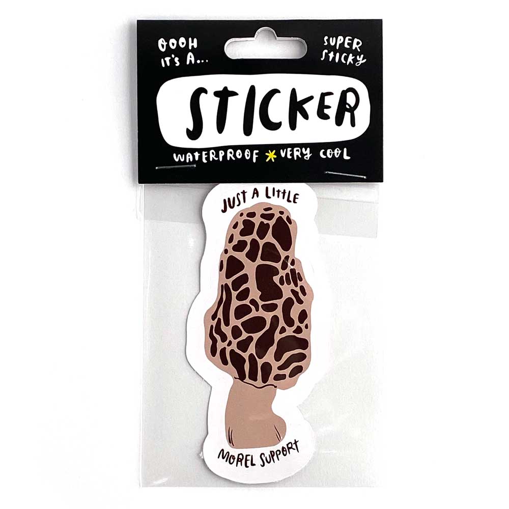 Morel Support Sticker
