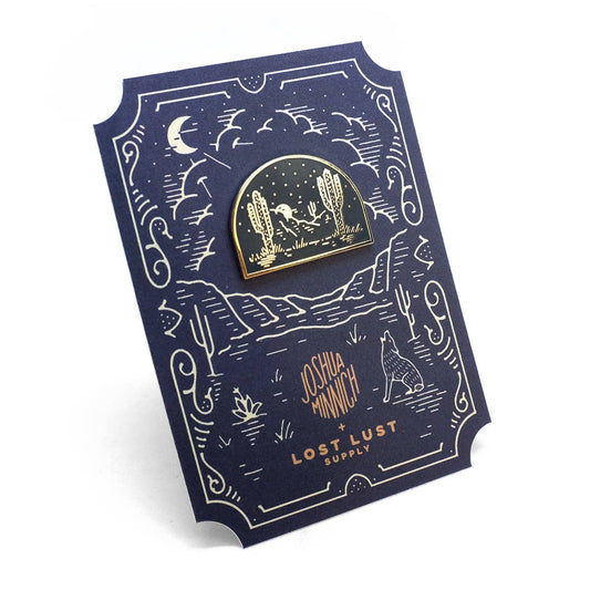 Low Desert Pin by Joshua Minnich
