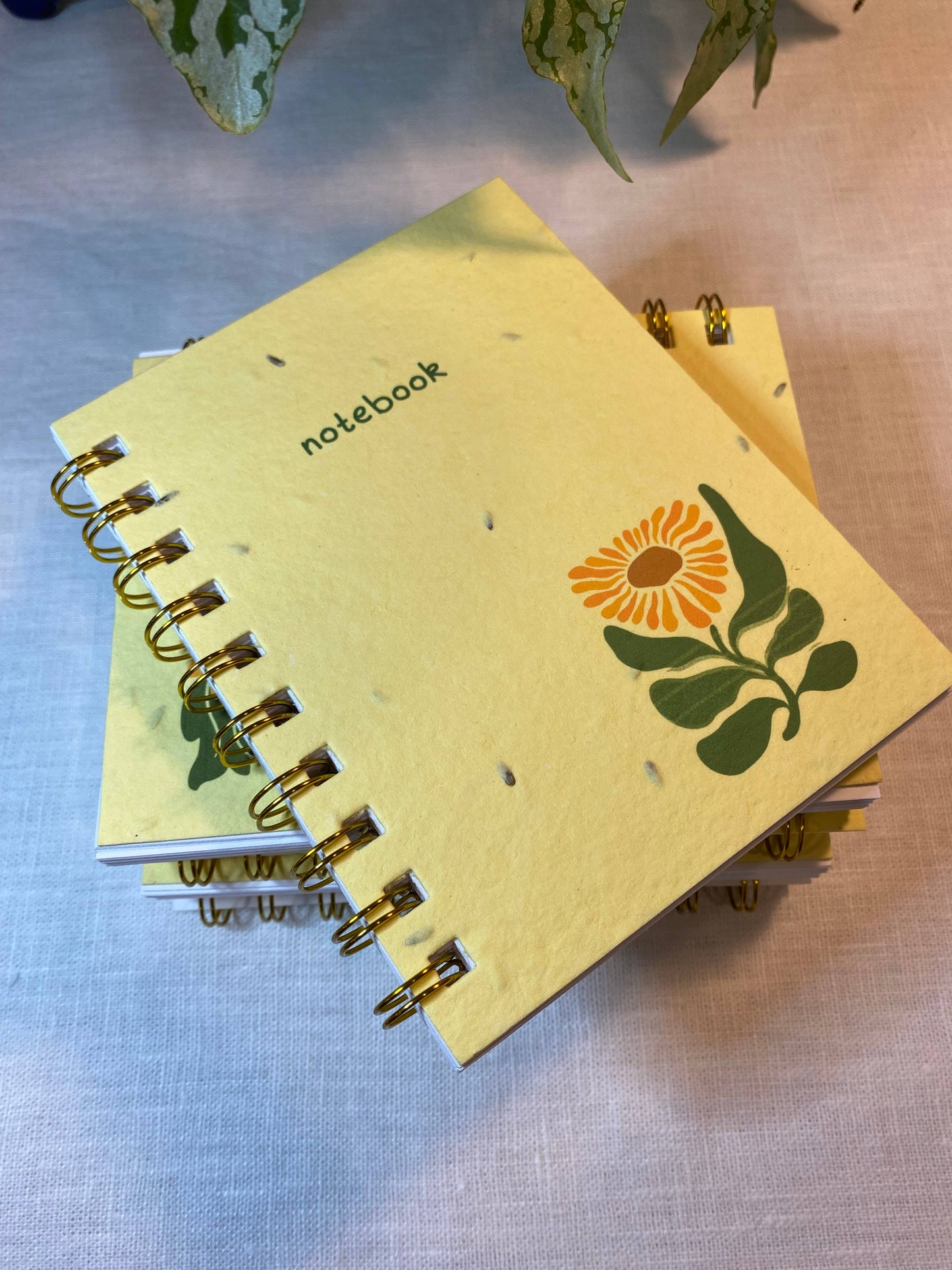 Plantable Notebook | Sunflower Seed Notebook | Eco Friendly