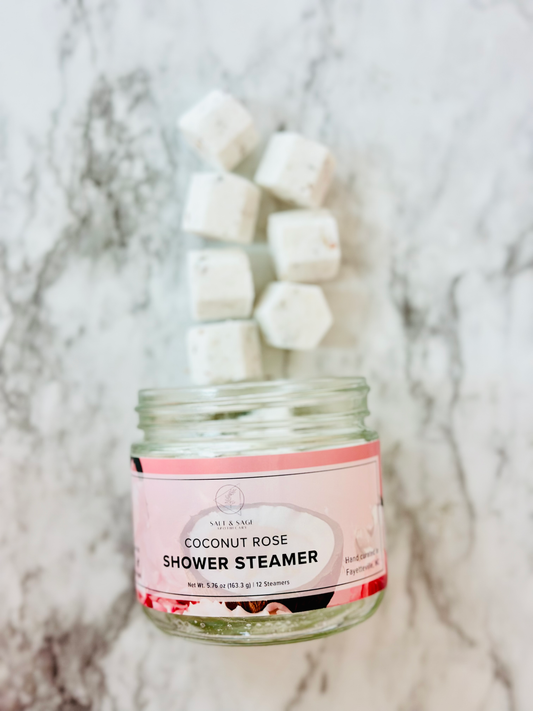 Coconut Rose Mini Shower Steamers