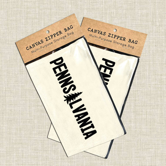 Pennsylvania Multi-Purpose Canvas Travel Pouch