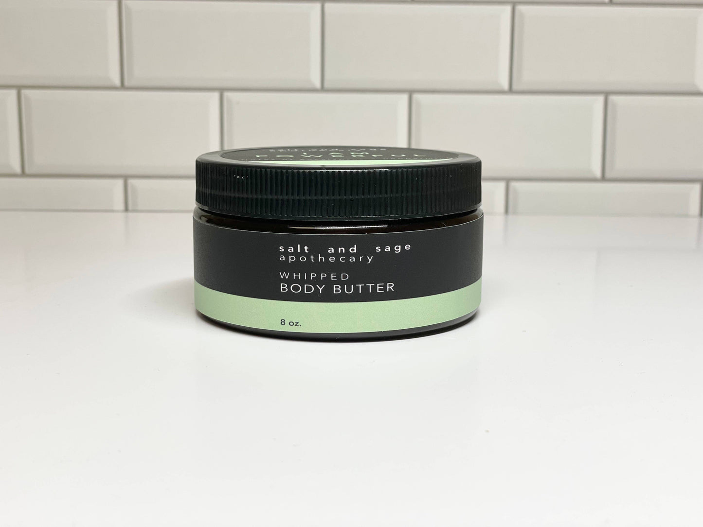 I AM Powerful - Eucalyptus + Peppermint - Whipped Organic Body Butter