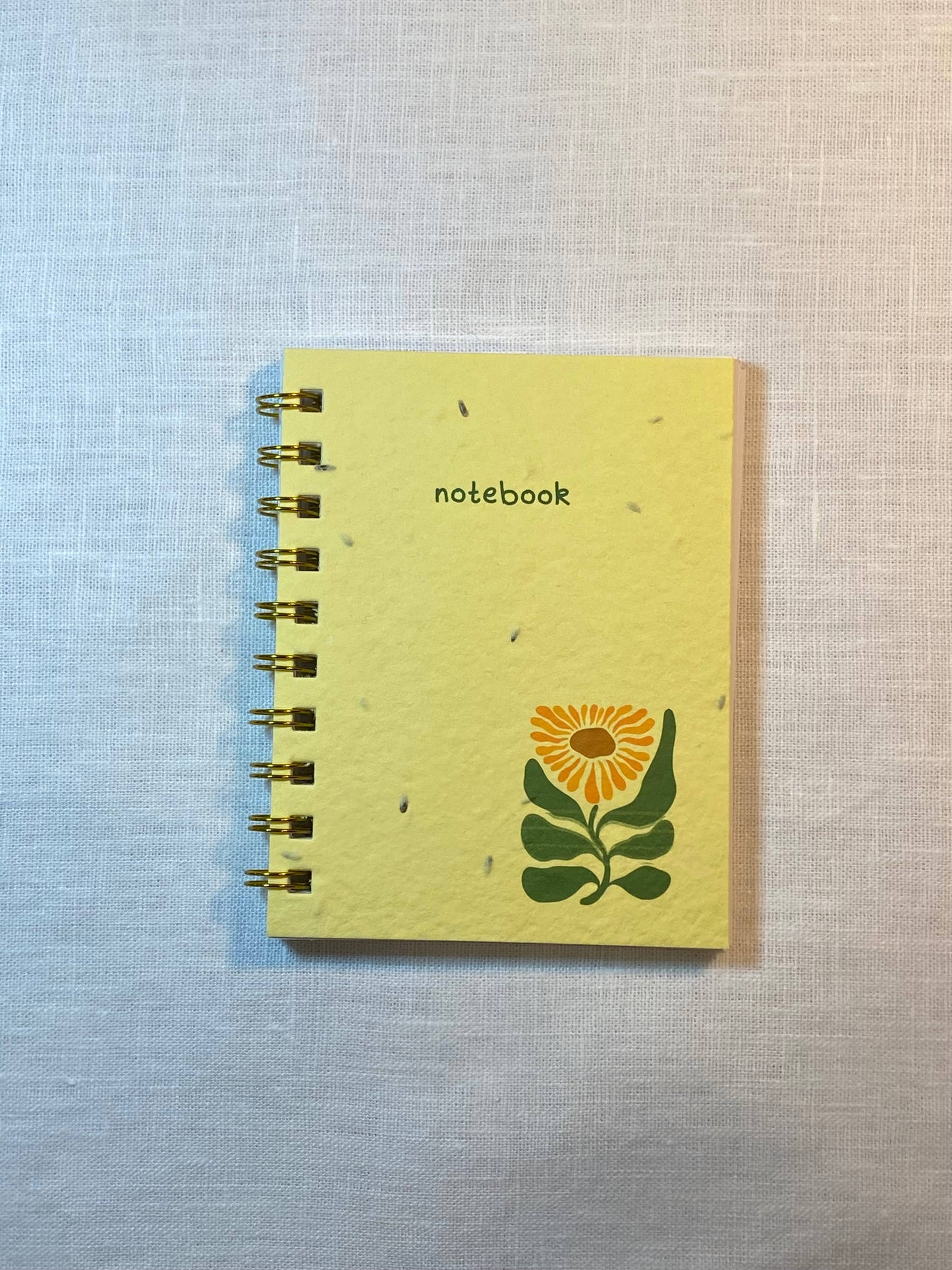 Plantable Notebook | Sunflower Seed Notebook | Eco Friendly