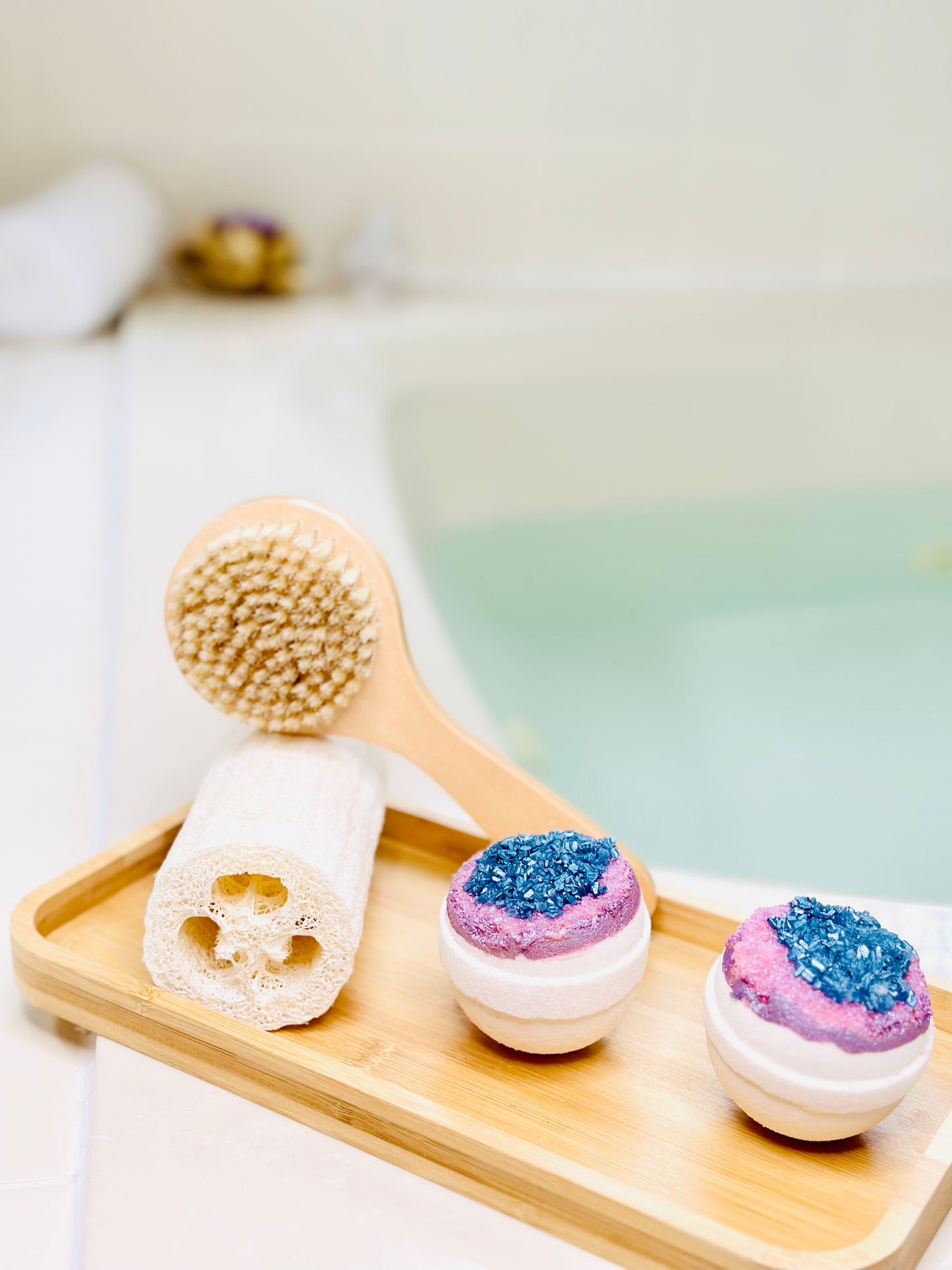Soothing Lavender Geode Bath Bomb