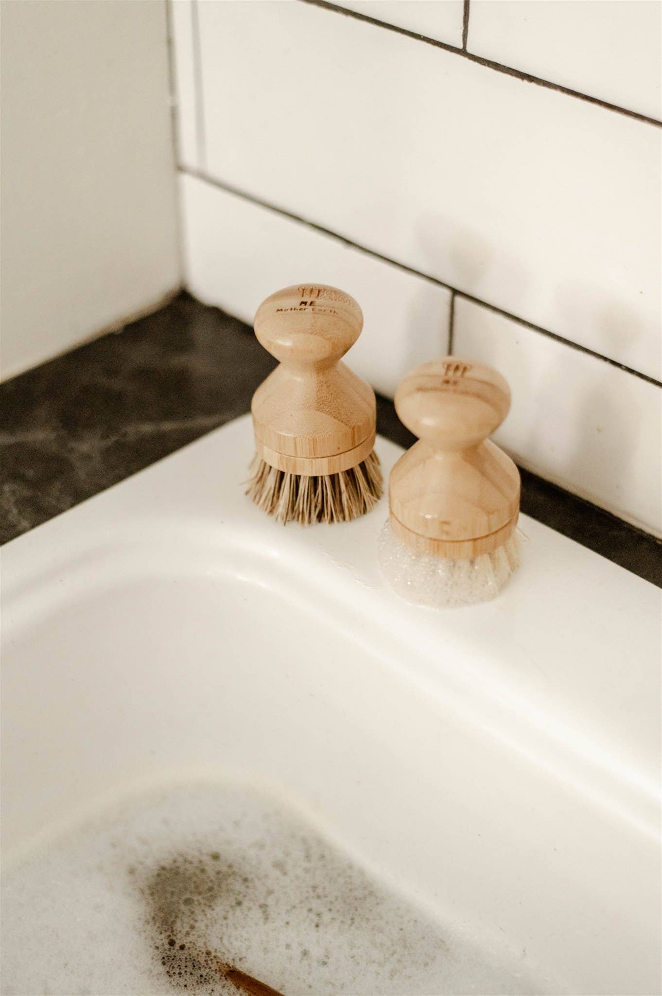 Bamboo Modular Cleaning Brush 3pk