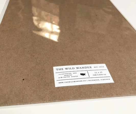 Pennsylvania Field Guide Art Print