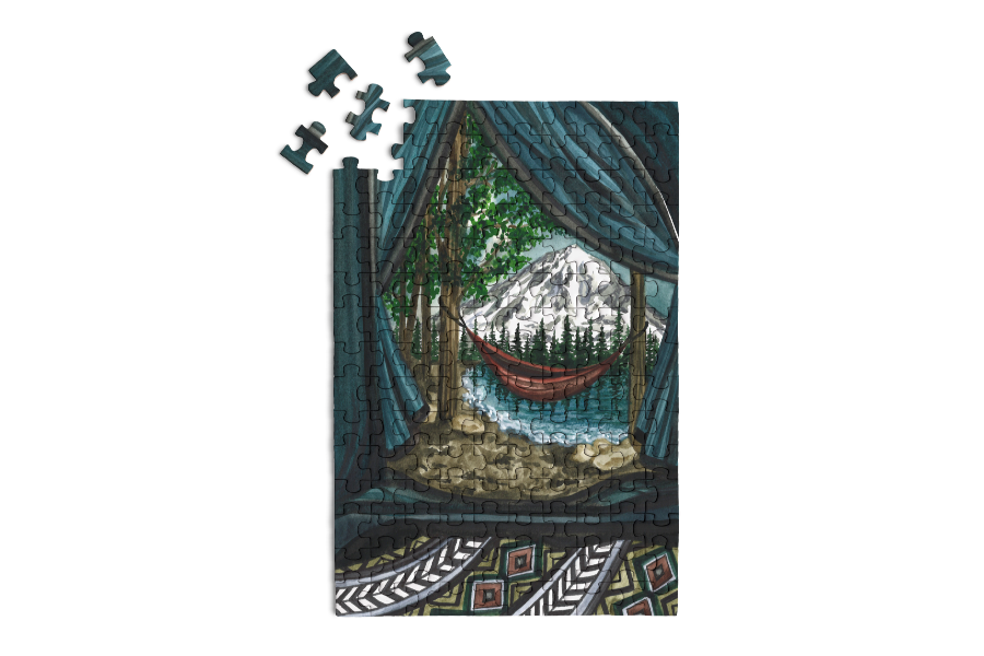 Mt. Rainier National Park - Micro Puzzle