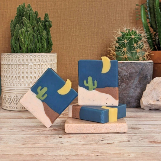 Twilight Saguaro - Exfoliating Cactus Goats Milk Soap