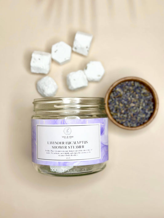 Lavender + Eucalyptus Mini Shower Steamers