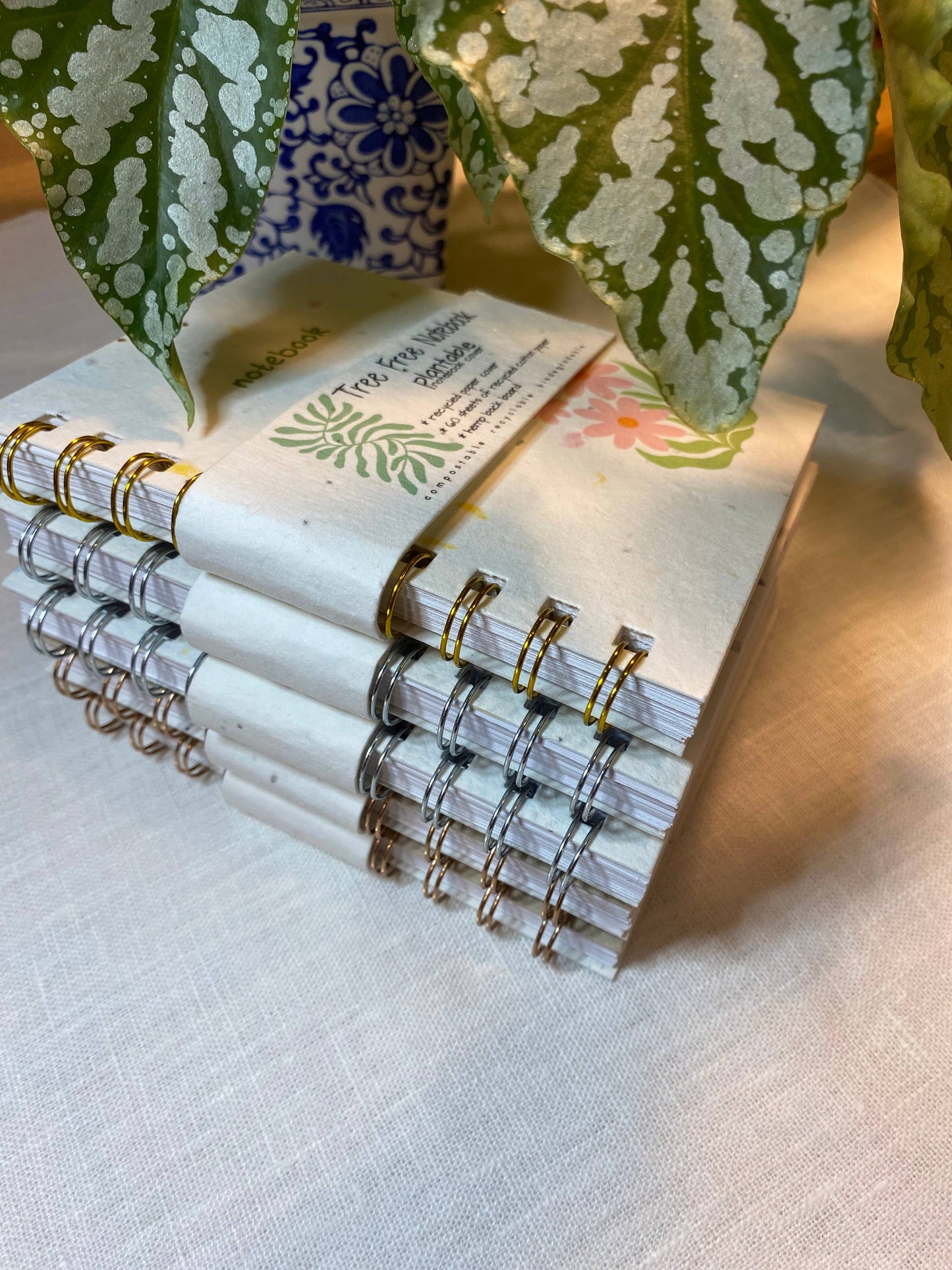 Plantable Notebook | Wildflower Seeds | Blue Flower Notebook