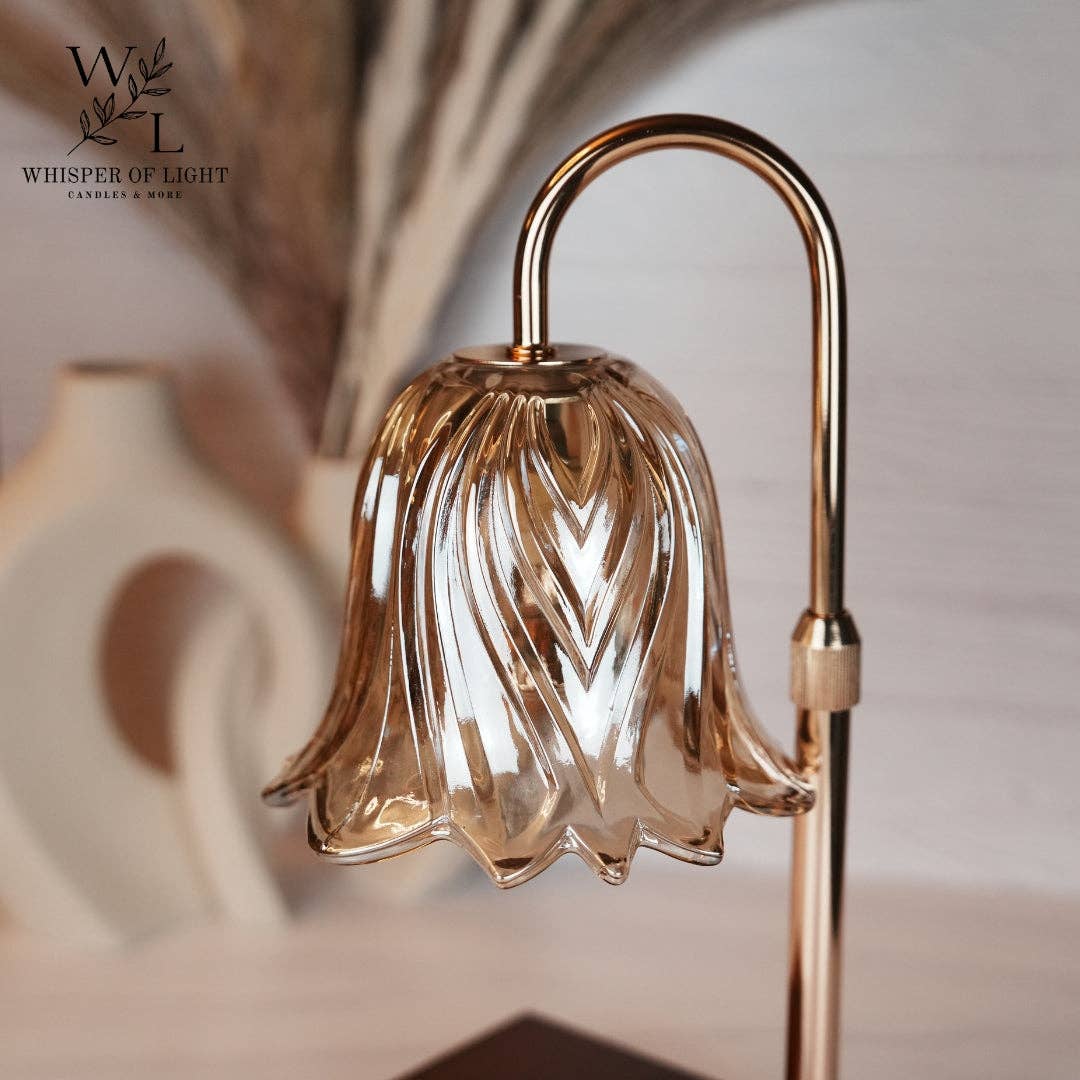 Warmer Lamp with Timer Dimmable Wax Melt Warmer for Jar Candles with 2 Bulbs