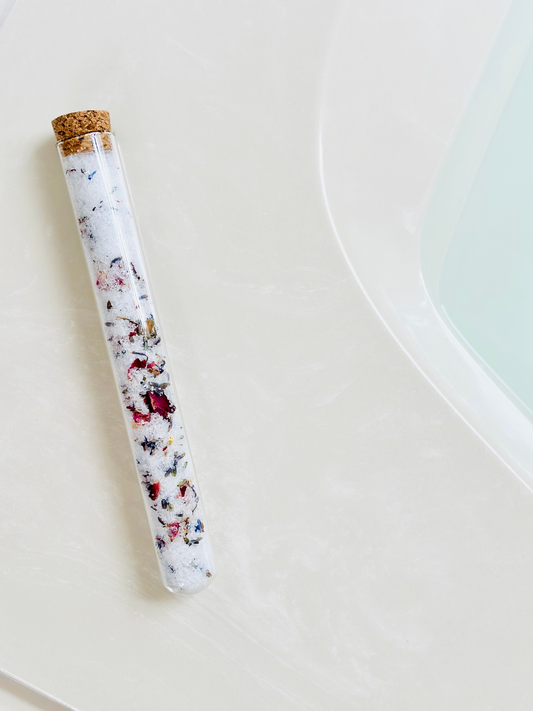 Goddess Flowers Salt Soak Tube