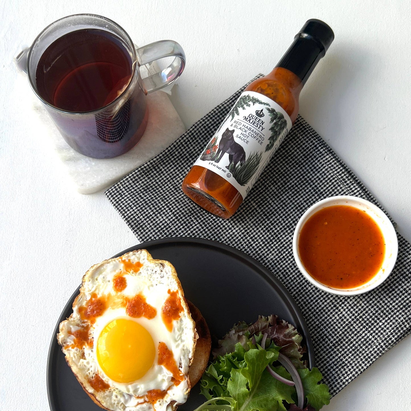 Red Habanero & Black Coffee Hot Sauce - 5oz.