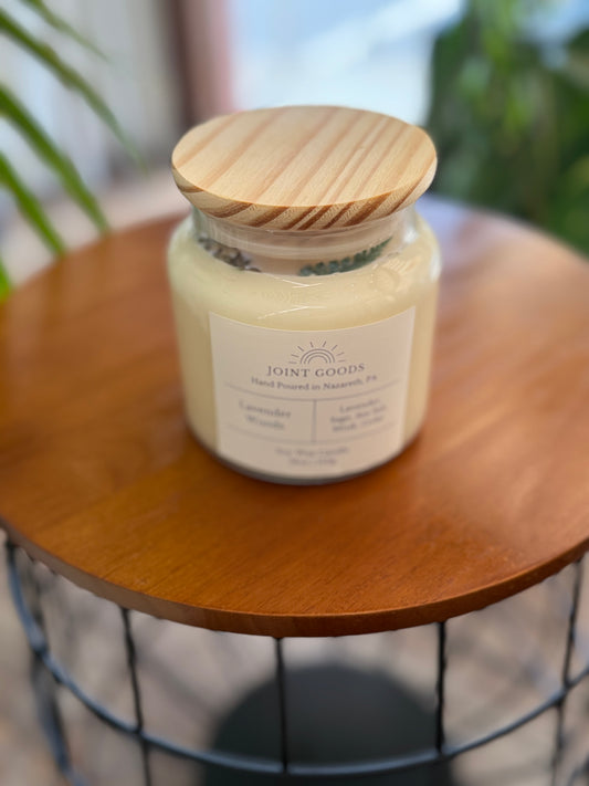 18oz Apothecary Soy Candle - Choose Your Lid Style!