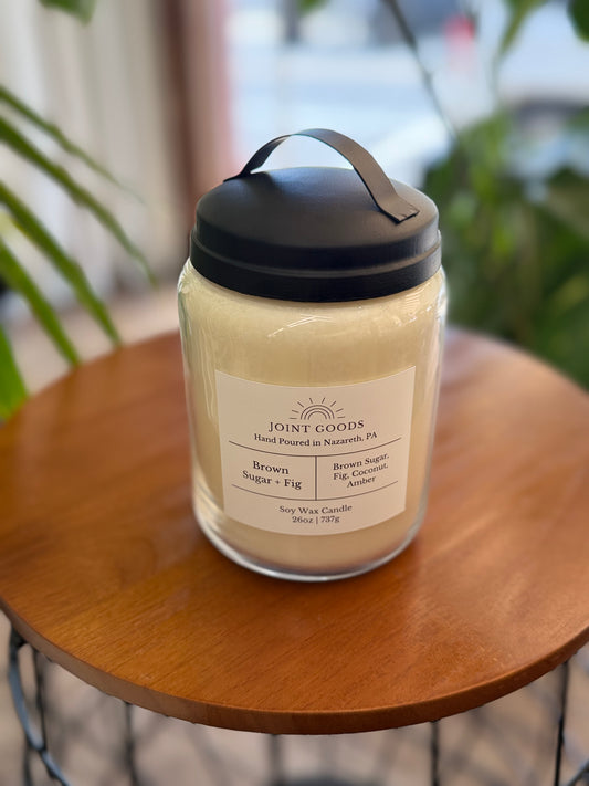 26oz Apothecary Soy Candle - Choose Your Lid Style!