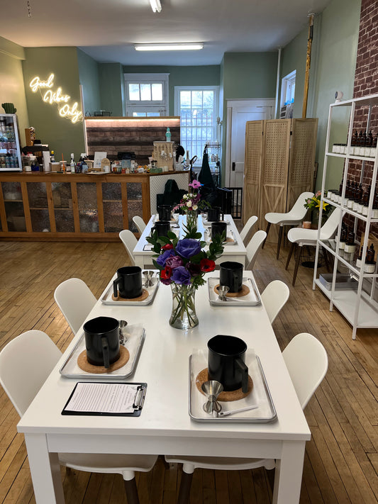 In Store Candle Making Experience