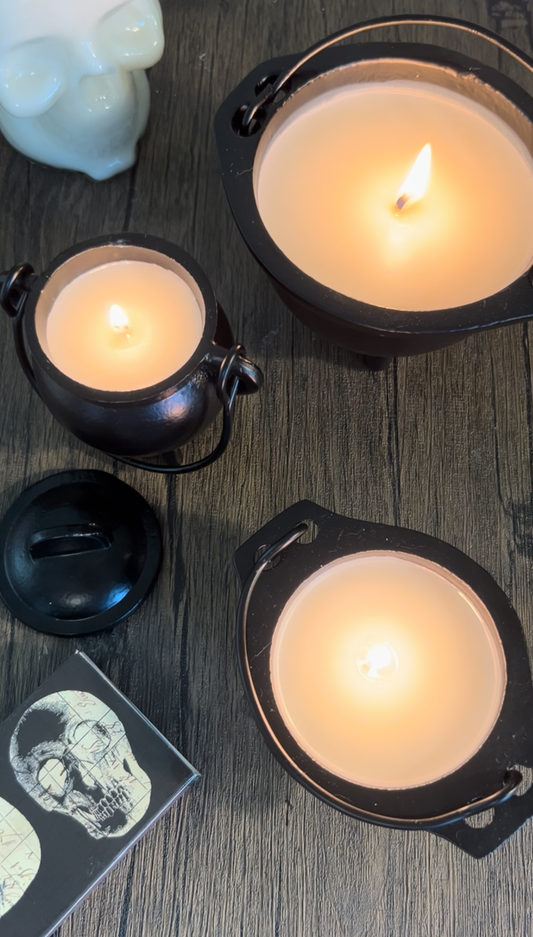 Ready To Ship - Solid Cast Iron Cauldron