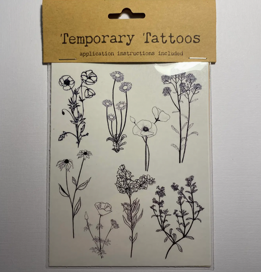 Temporary Tattoo Sheet