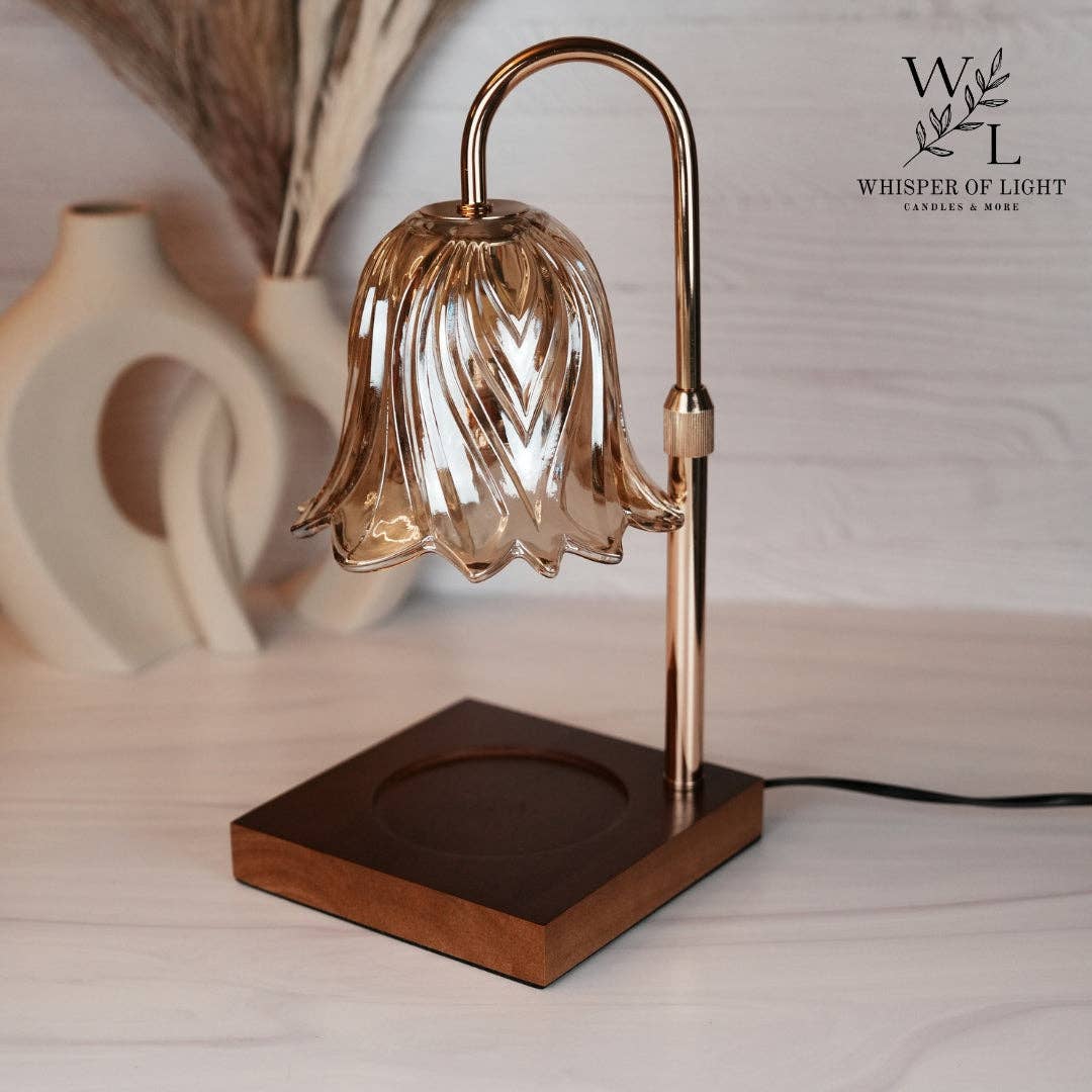 Warmer Lamp with Timer Dimmable Wax Melt Warmer for Jar Candles with 2 Bulbs