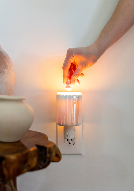Opalescent Timer Outlet Wax Warmer for Scented Wax Melts