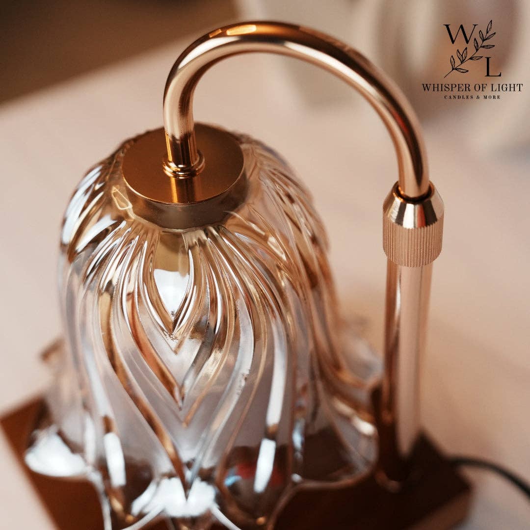 Warmer Lamp with Timer Dimmable Wax Melt Warmer for Jar Candles with 2 Bulbs