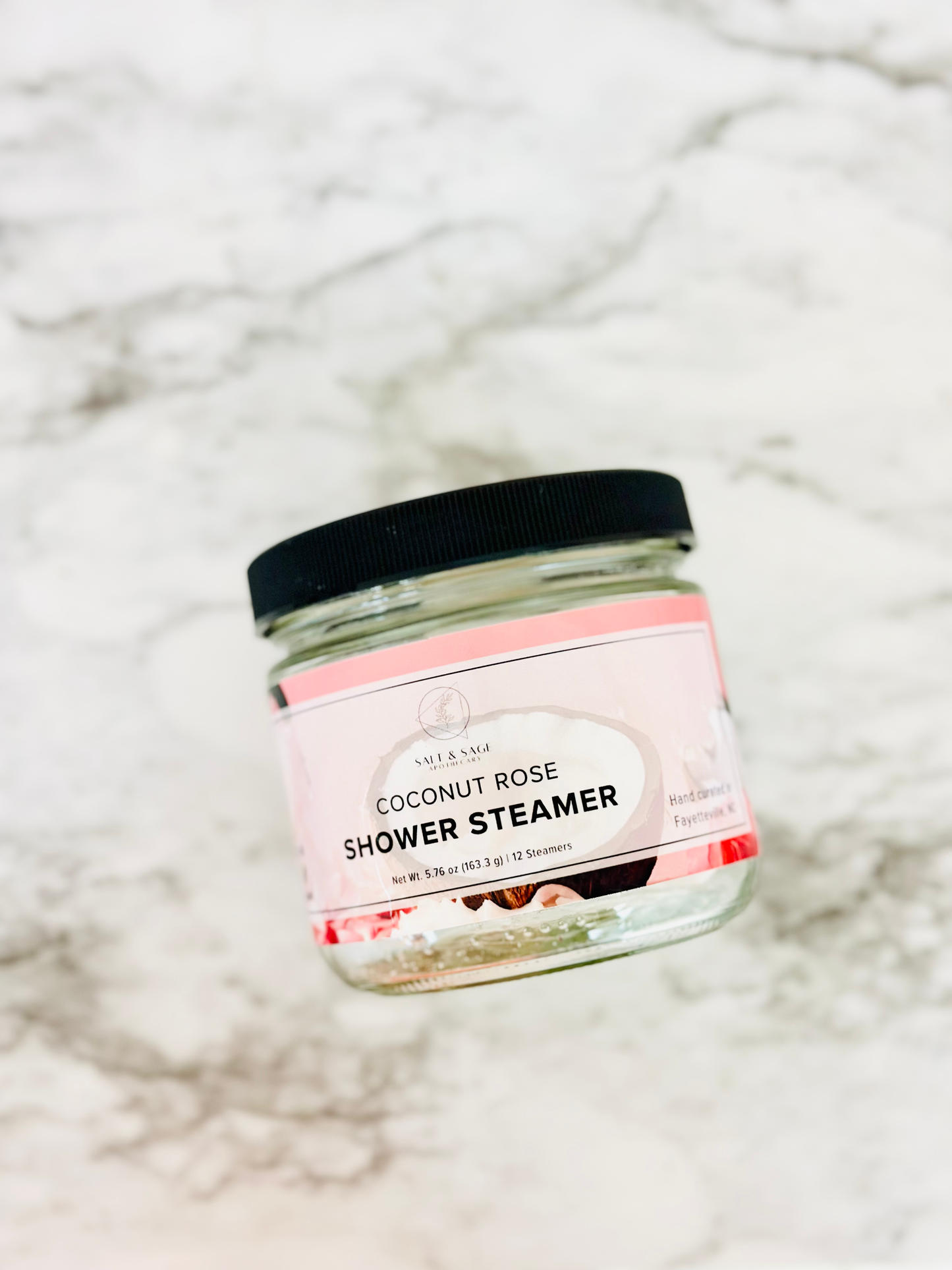 Coconut Rose Mini Shower Steamers