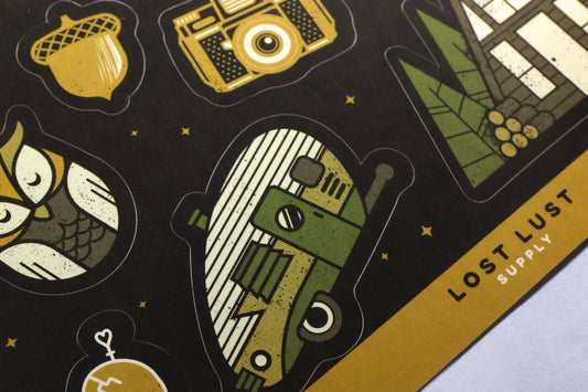 Wanderlust Sticker Sheet