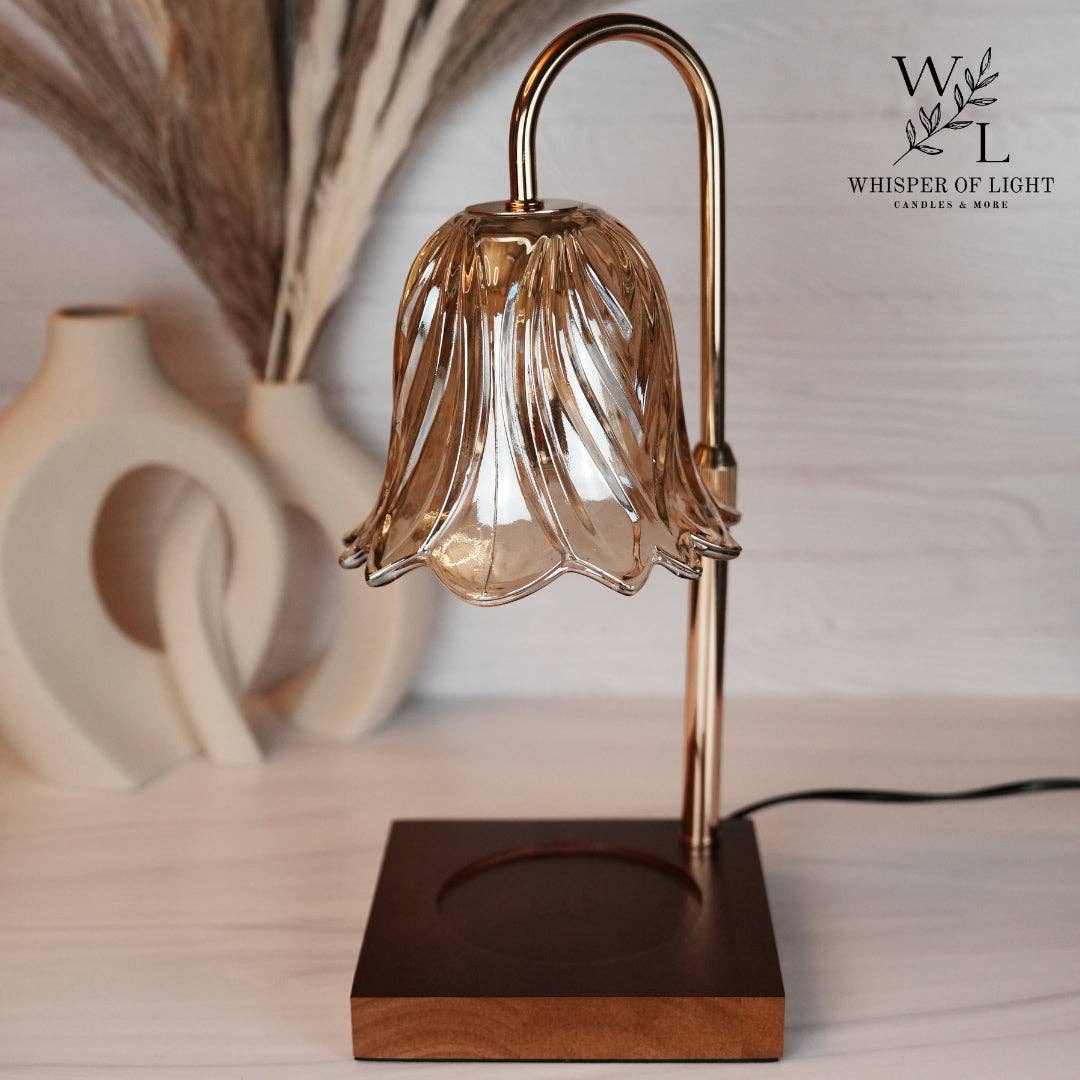 Warmer Lamp with Timer Dimmable Wax Melt Warmer for Jar Candles with 2 Bulbs