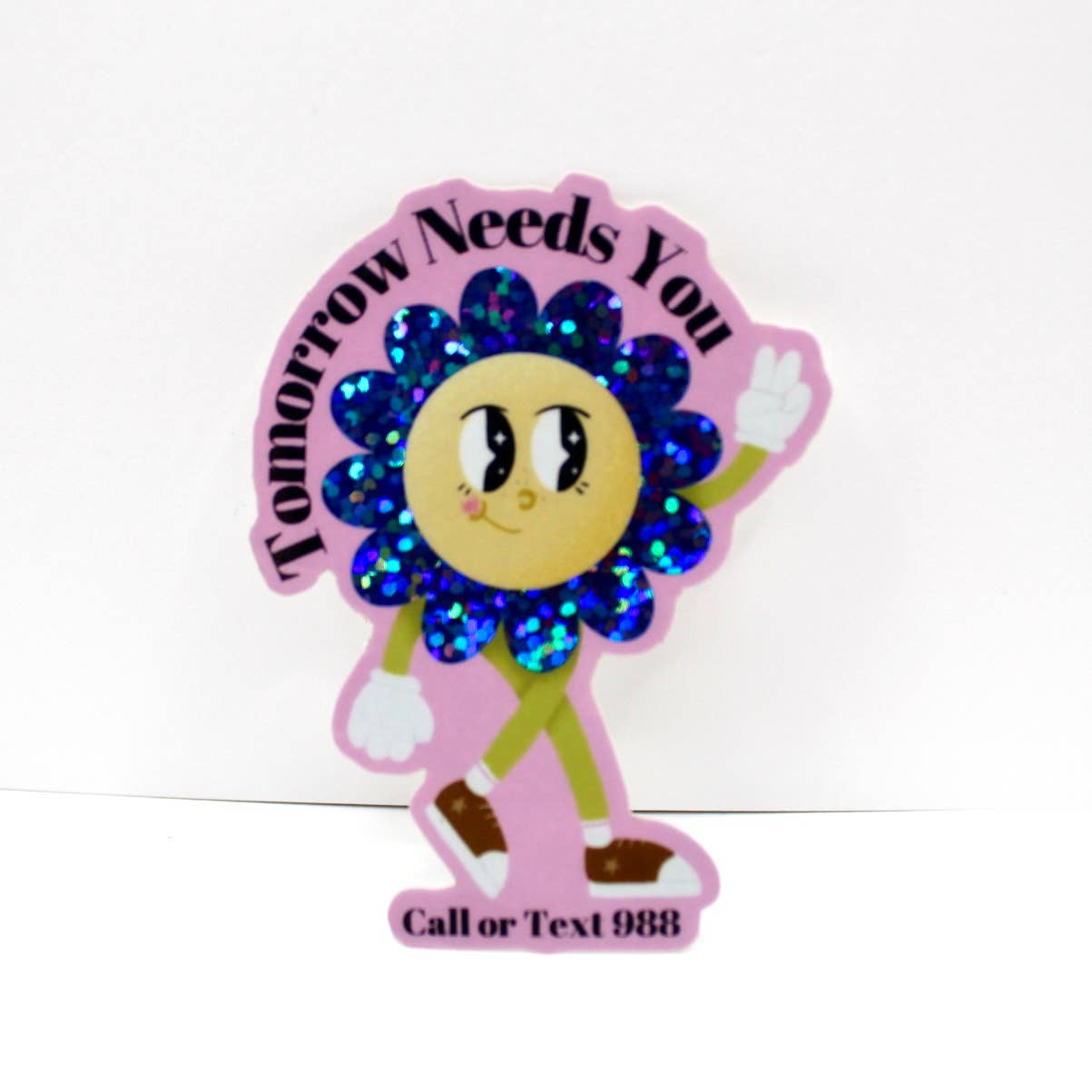 Tomorrow Needs You 988 Sticker