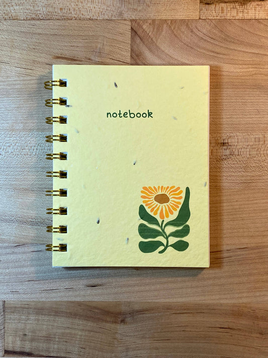 Plantable Notebook | Sunflower Seed Notebook | Eco Friendly