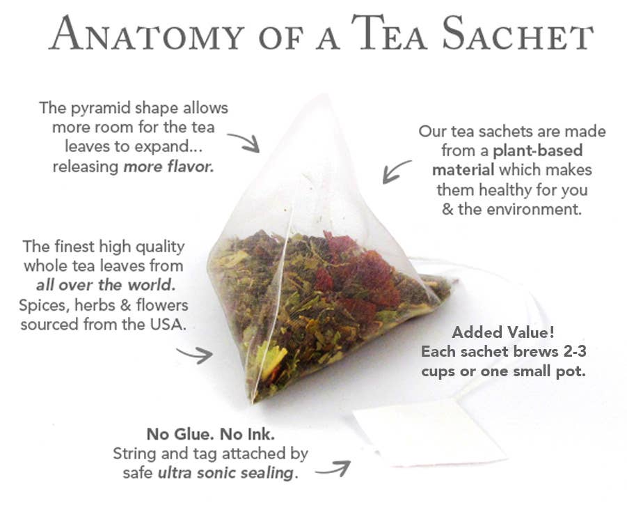 Fluer Nuevo Vanilla Chai Black Tea-12 Tea Sachets - Tall Tin