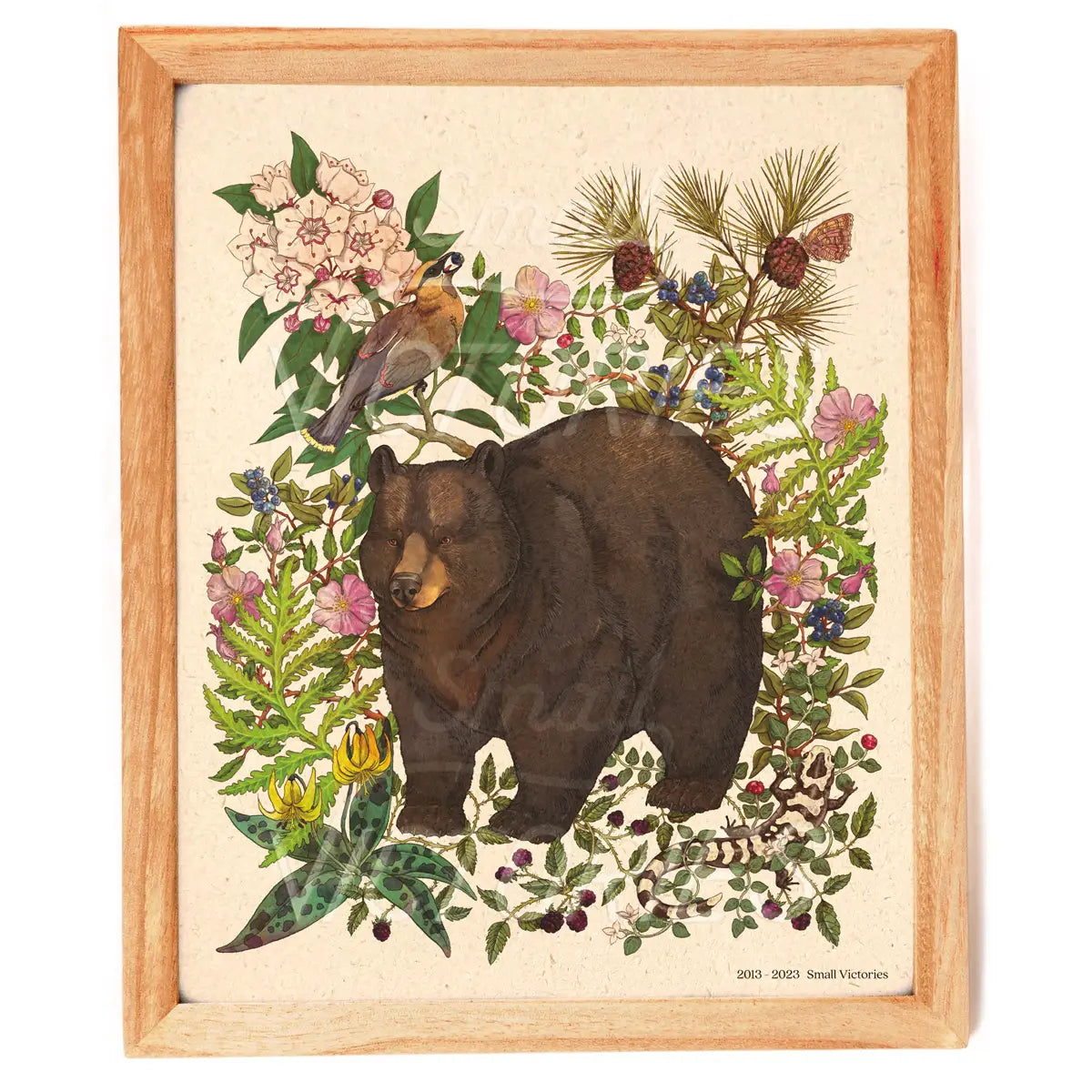 Forest Edge Print - Black Bear