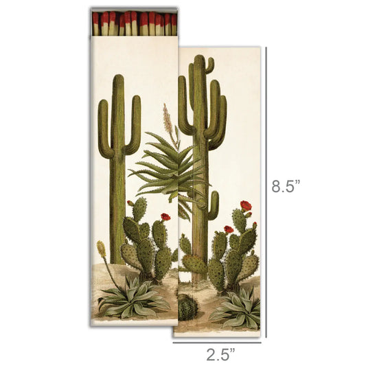Cactus - 8.5 Inch Decorative Matches