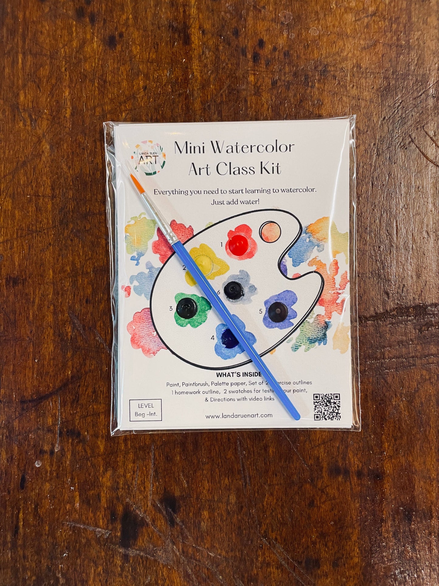 Mini Watercolor Class Kit