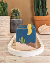 Load image into Gallery viewer, Twilight Saguaro - Exfoliating Cactus Goats Milk Soap
