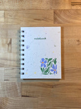 Load image into Gallery viewer, Plantable Notebook | Wildflower Seeds | Blue Flower Notebook
