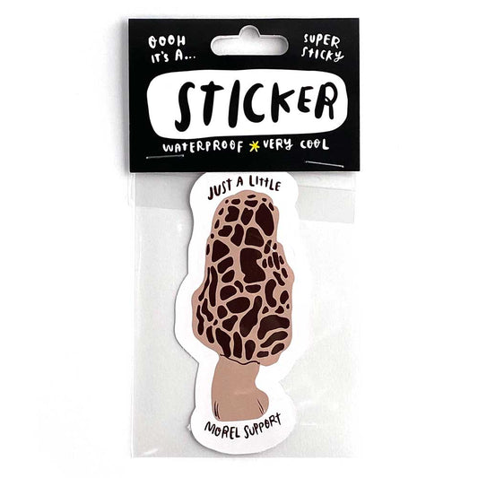 Morel Support Sticker