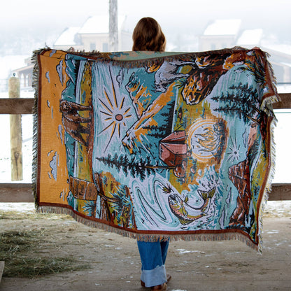 National Forest Knit Blanket