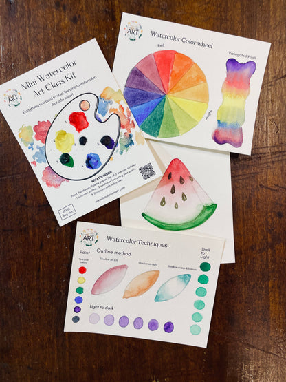 Mini Watercolor Class Kit