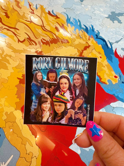 Rory Gilmore Girls Waterproof Sticker | Bookworm Vinyl Decal