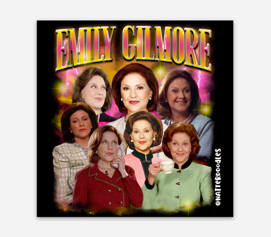 Emily Gilmore Girls Kelly Bishop Nostalgia Vinyl Sticker