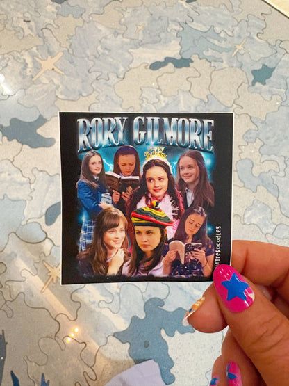Rory Gilmore Girls Waterproof Sticker | Bookworm Vinyl Decal