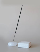 Load image into Gallery viewer, Bubble Incense Holder | White Milk Glass

