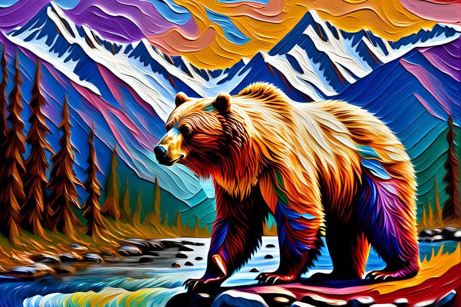 Colorful Bear - Micro Puzzle