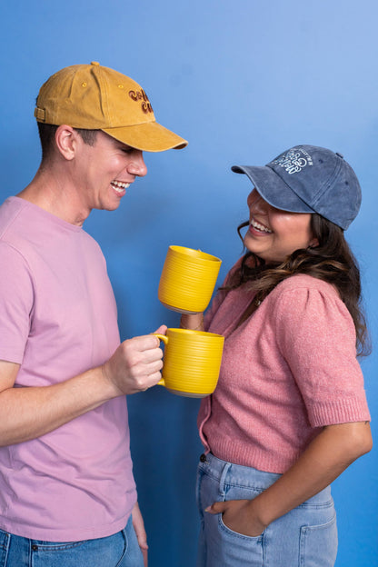 Spiritually I'm in Stars Hollow Embroidered Washed Dad Cap