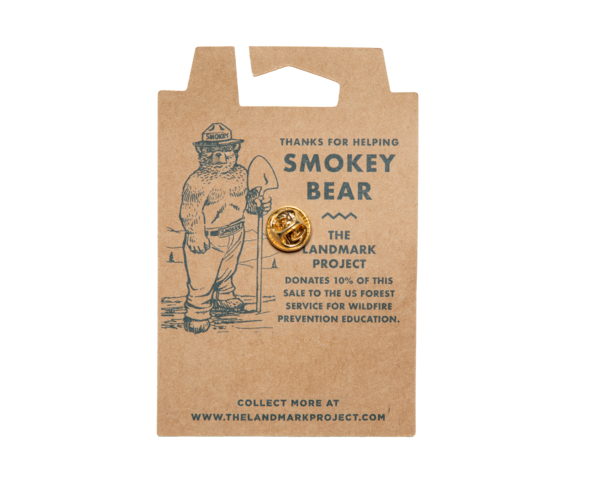Smokey Bear Enamel Pin