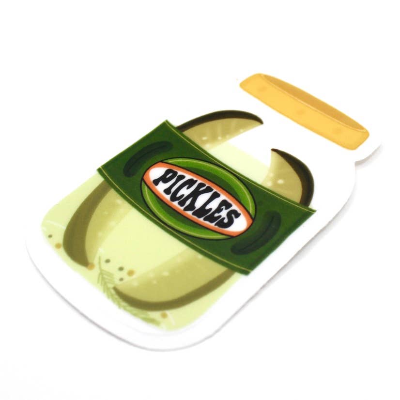 Pickle Jar Transparent Sticker