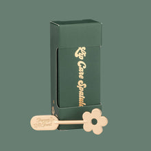 Load image into Gallery viewer, Lip Care Spatula, Gold Daisy
