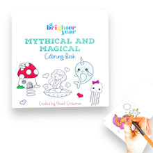 Load image into Gallery viewer, Mythical and Magical Mini Coloring Book for Kids &amp; Baby
